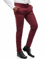 Vīriešu bikses Kamel JB/JP1120-48362, bordo krāsas цена и информация | Мужские брюки | 220.lv