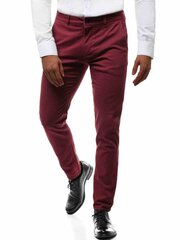 Vīriešu bikses Kamel JB/JP1120-48362, bordo krāsas цена и информация | Мужские брюки | 220.lv