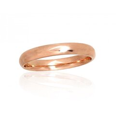 Zelta laulības gredzens "Klasika IX" no 585 proves sarkanā zelta 4752263024632 cena un informācija | Gredzeni | 220.lv