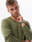 Džemperis vīriešiem Likos B1153-48443, haki krāsas cena un informācija | Vīriešu džemperi | 220.lv
