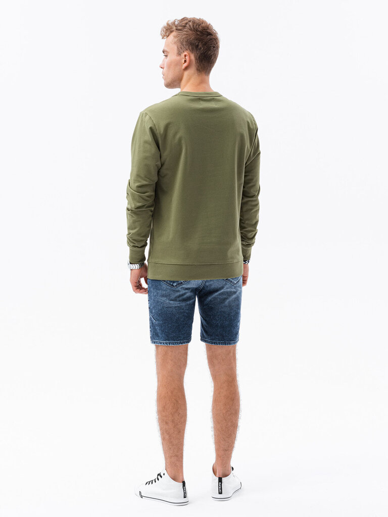 Džemperis vīriešiem Likos B1153-48443, haki krāsas cena un informācija | Vīriešu džemperi | 220.lv