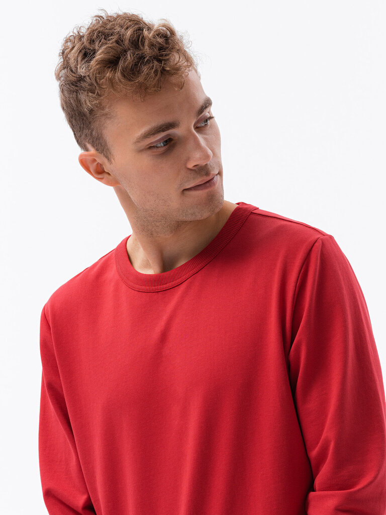 Sarkans džemperis Likos B1153-48446 cena un informācija | Vīriešu jakas | 220.lv