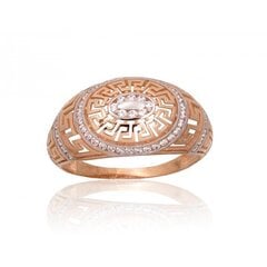 Золотое кольцо "Греческие Мотивы XI" из красного золота 585 пробы 4752263024007 цена и информация | Кольца | 220.lv