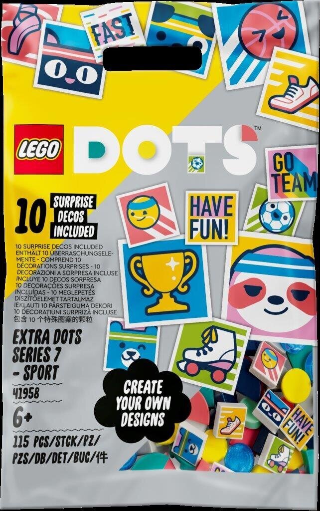 41958 LEGO® DOTS Papildinājums DOTS 7 sērija cena un informācija | Konstruktori | 220.lv