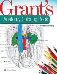 Grant's Anatomy Coloring Book цена и информация | Книжки - раскраски | 220.lv