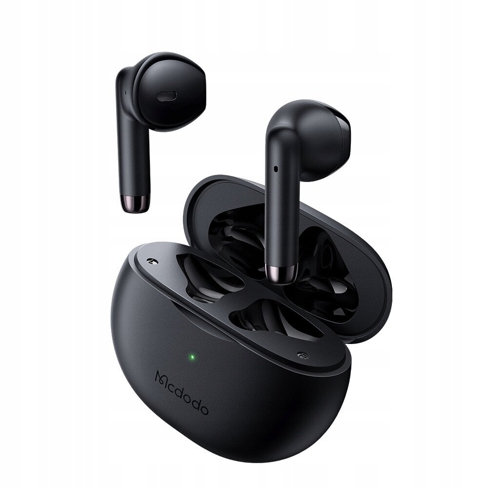 Mcdodo tālruņa austiņas, bezvadu, iebūvējamas ausīs ar Bluetooth 5 korpusu, melnas krāsas cena un informācija | Austiņas | 220.lv