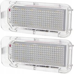 Numura zīmes LED lampu komplekts, AutoTune, priekš Ford MONDEO IV, MONDEO IV Turnier, MONDEO IV sedans, S-MAX, TOURNEO CONNECT / GRAND, CONNECT, COURIER, TRANSIT VIII, Jaguar XF, XJ cena un informācija | Automašīnu spoguļi, restes, lukturi | 220.lv