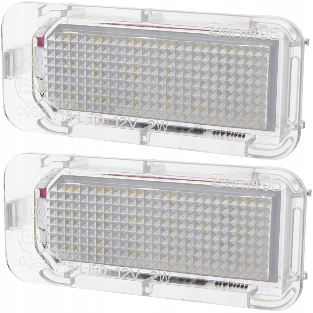 Numura zīmes LED lampu komplekts, AutoTune, priekš Ford MONDEO IV, MONDEO IV Turnier, MONDEO IV sedans, S-MAX, TOURNEO CONNECT / GRAND, CONNECT, COURIER, TRANSIT VIII, Jaguar XF, XJ цена и информация | Automašīnu spoguļi, restes, lukturi | 220.lv