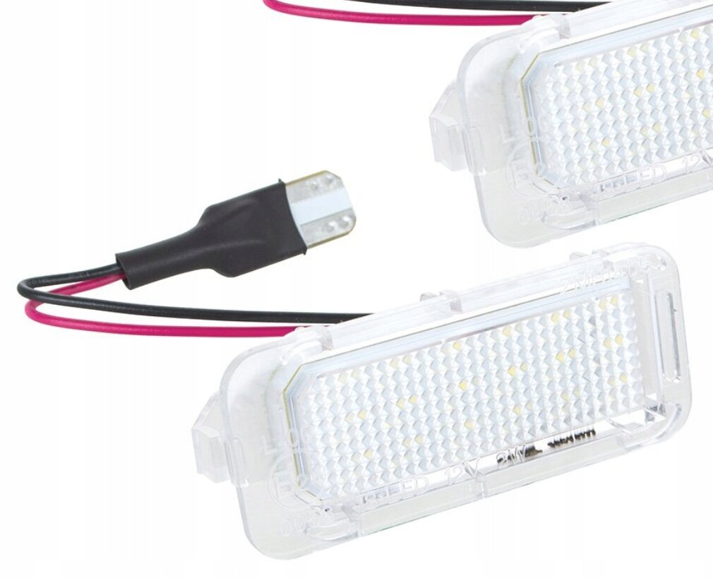 Numura zīmes LED lampu komplekts, AutoTune, priekš Ford MONDEO IV, MONDEO IV Turnier, MONDEO IV sedans, S-MAX, TOURNEO CONNECT / GRAND, CONNECT, COURIER, TRANSIT VIII, Jaguar XF, XJ цена и информация | Automašīnu spoguļi, restes, lukturi | 220.lv