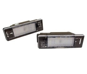 LED numura zīmes apgaismojuma komplekts, AutoTune, Mercedes-Benz SPRINTER 3.5-t, Mercedes-Benz SPRINTER 4.6-t, Mercedes-Benz SPRINTER 5-t autobusam, Mercedes-Benz VIANO, Mercedes-Benz VITO/MIXTO cena un informācija | Automašīnu spoguļi, restes, lukturi | 220.lv