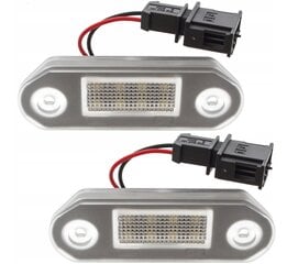 LED numura apgaismojums, AutoTune, Skoda OCTAVIA I, Skoda OCTAVIA I Combi, Volkswagen GOLF III Variant, Volkswagen VENTO Jetta III cena un informācija | Automašīnu spoguļi, restes, lukturi | 220.lv