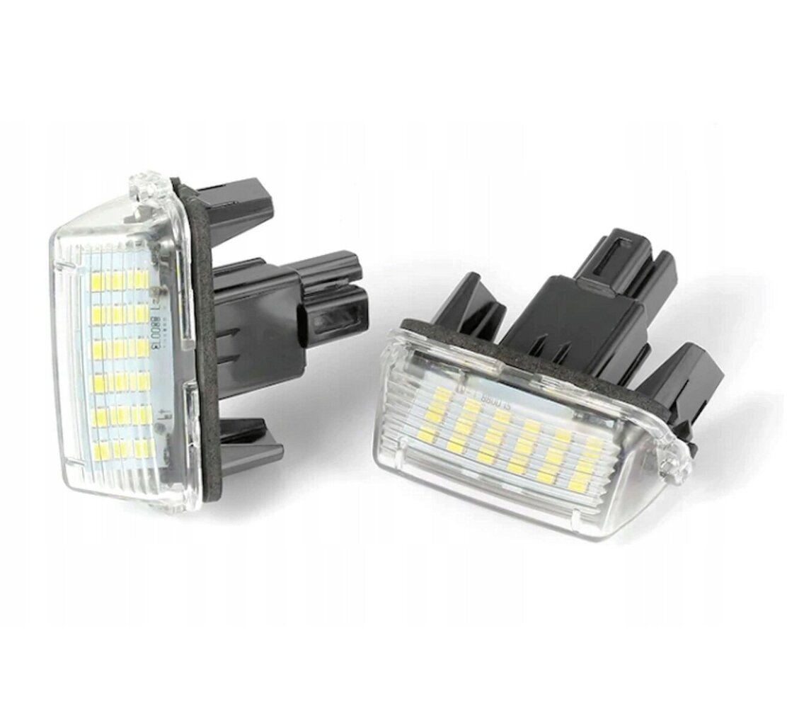 LED numura apgaismojums, AutoTune, Toyota Auris E15 FL (pēc facelift), Toyota Auris KOMBI, Toyota Avensis, Toyota Camry, Toyota Corolla E16, Toyota Prius C, Toyota Verso cena un informācija | Automašīnu spoguļi, restes, lukturi | 220.lv