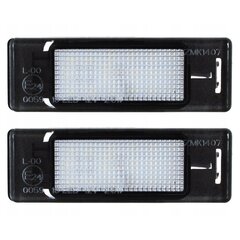 LED numura apgaismojums, AutoTune, Peugeot 106 FL, Peugeot 1007, Peugeot 207 / 207 CC, Peugeot 307, Peugeot 308 / 308 CC, Peugeot 3008, Peugeot 406, Peugeot 407, Peugeot 508, Peugeot 508, Peugeot 1007 cena un informācija | Automašīnu spoguļi, restes, lukturi | 220.lv