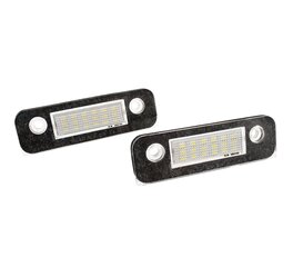 LED numura zīmes apgaismojuma komplekts, AutoTune, Ford Fiesta MK6, Ford Fusion, Ford Mondeo MK2 cena un informācija | Automašīnu spoguļi, restes, lukturi | 220.lv