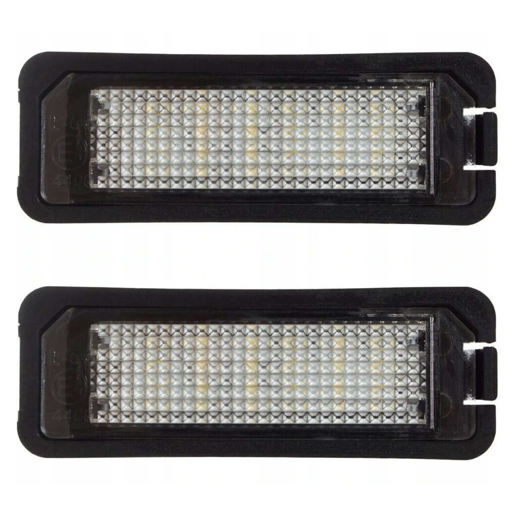 LED numura zīmes apgaismojuma komplekts, AutoTune, Seat Altea / Altea XL, Seat Exeo Sedan / Combi, Seat Ibiza V, Seat Leon II, Porsche Cayenne, Porsche Boxter, Porsche Cayman, Porsche 911 cena un informācija | Automašīnu spoguļi, restes, lukturi | 220.lv