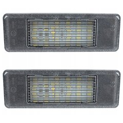 LED numura zīmes lampu komplekts, AutoTune, Nissan JUKE (F15), Nissan NV200 / EVALIA autobusam, Nissan NV200, Nissan QASHQAI / QASHQAI +2 I, Nissan QASHQAI II SUV, Nissan X-TRAIL (T31) cena un informācija | Automašīnu spoguļi, restes, lukturi | 220.lv