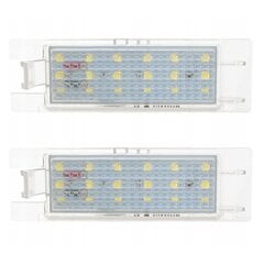 LED numura zīmes apgaismojuma komplekts, AutoTune, Opel Vectra C Sedan, Opel Tigra B Twintop, Opel Astra III H, Opel Astra IV J, Opel Corsa C, Opel Corsa D, Opel Insignia, Opel Zafira цена и информация | Фары | 220.lv