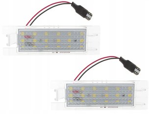 LED numura zīmes apgaismojuma komplekts, AutoTune, Opel Vectra C Sedan, Opel Tigra B Twintop, Opel Astra III H, Opel Astra IV J, Opel Corsa C, Opel Corsa D, Opel Insignia, Opel Zafira cena un informācija | Automašīnu spoguļi, restes, lukturi | 220.lv