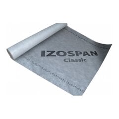 Difūzijas Plēve Izospan Classic, 1,6x50m (115 g/m²) цена и информация | Кровельные покрытия | 220.lv