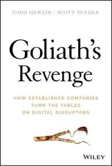 Goliath's Revenge: How Established Companies Turn The Tables On Digital Disruptors cena un informācija | Ekonomikas grāmatas | 220.lv