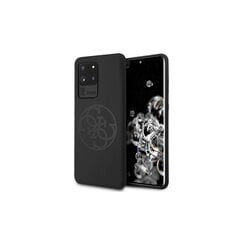 Chehol Guess dlq Samsung S20 Ultra GUHCS69LS4GBK black hard case Silicone 4G Tone On Tone цена и информация | Чехлы для телефонов | 220.lv