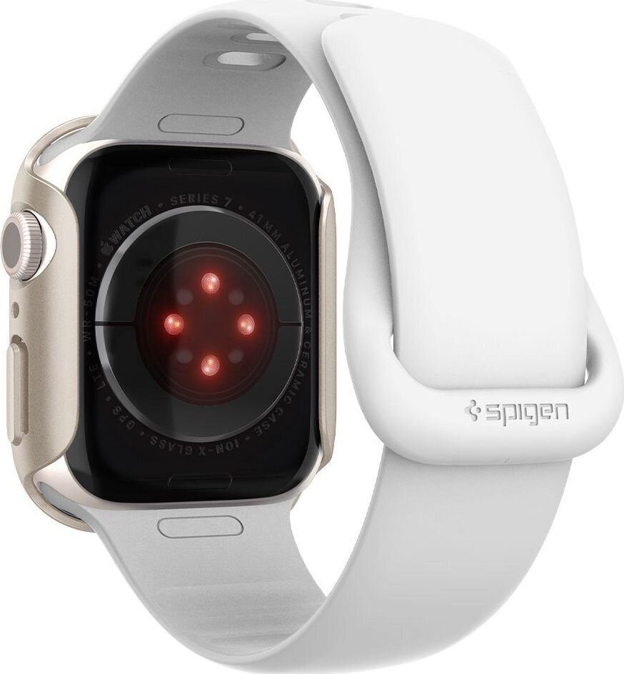 Spigen Watch Protector Cream cena un informācija | Viedpulksteņu un viedo aproču aksesuāri | 220.lv