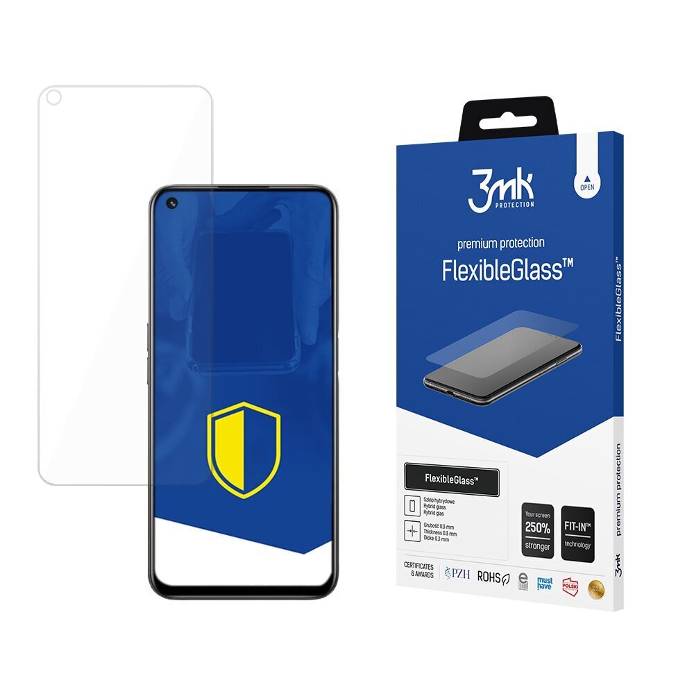 Realme 8i - 3mk FlexibleGlass™ screen protector cena un informācija | Ekrāna aizsargstikli | 220.lv