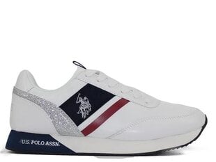 Sporta apavi u.s. polo assn. us polo assn nobiw nobiw002-whi цена и информация | Спортивная обувь, кроссовки для женщин | 220.lv