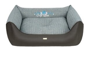 Cazo Soft Bed Blue Rose кровать для собак 63x48cm цена и информация | Лежаки, домики | 220.lv