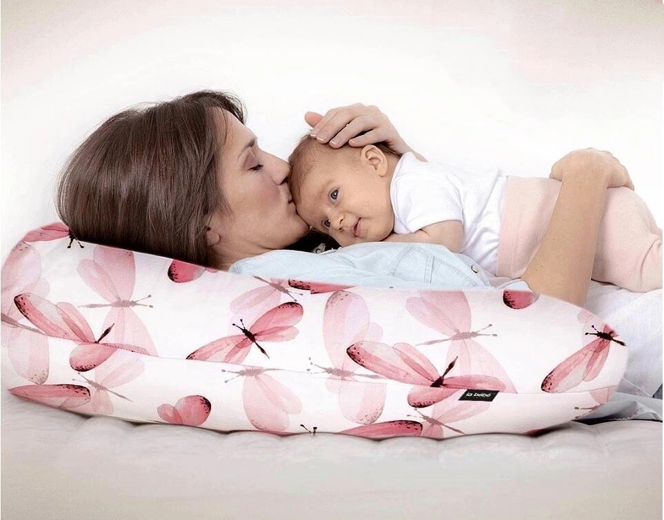 La Bebe™ Rich Satin Nursing Maternity Pillow Art.15798 Blue Lagoon Pakaviņš (pakavs) mazuļa barošana, gulēšanai, pakaviņš grūtniecēm 30x104 cm cena un informācija | Bērnu gultas veļa | 220.lv