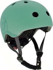 Детский шлем ScootAndRide Forest, размер S-M, зеленый цена и информация | Шлемы | 220.lv