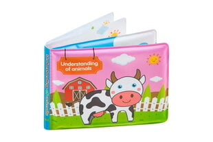 Bocioland мягкая обучающая книга пищащая, коровка, BL010 цена и информация | Игрушки для малышей | 220.lv