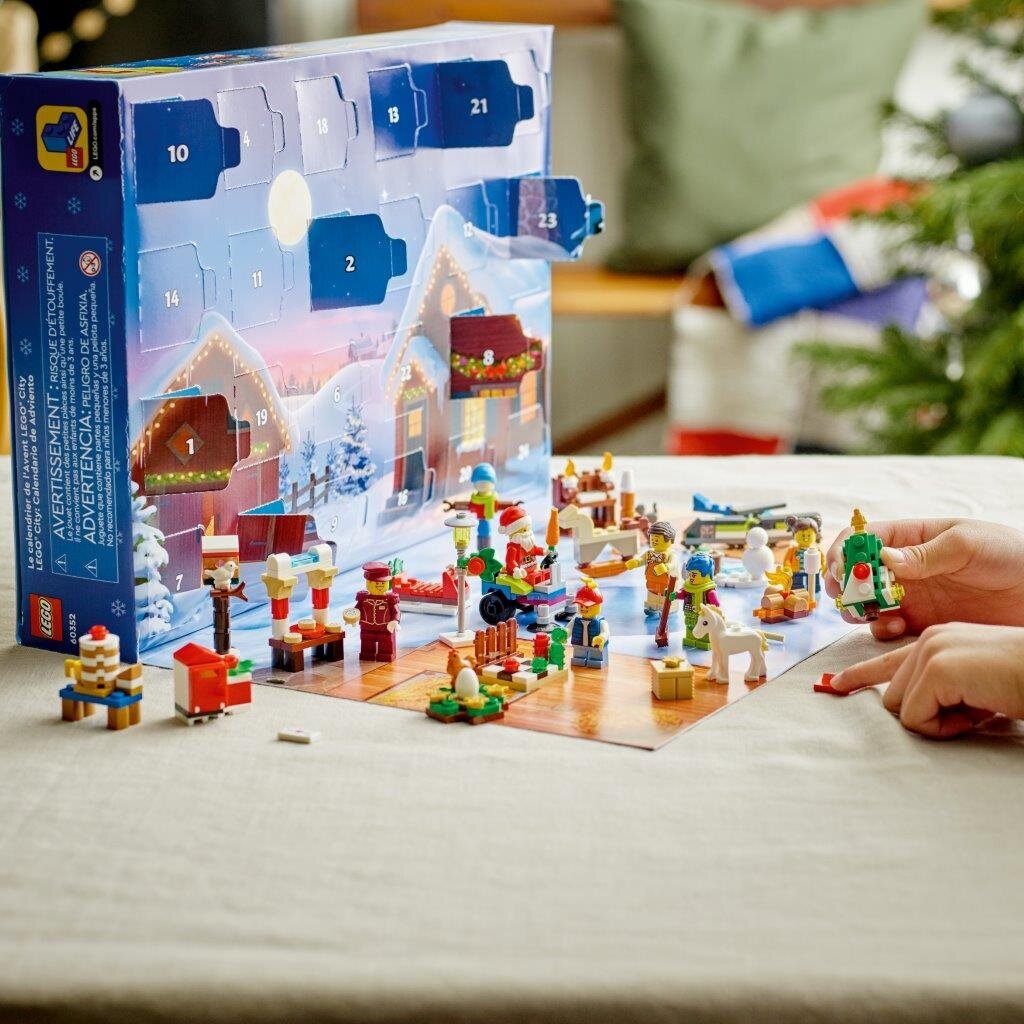 60352 LEGO® City Adventes kalendārs cena un informācija | Konstruktori | 220.lv