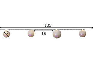 Струна света цена и информация | Гирлянды | 220.lv