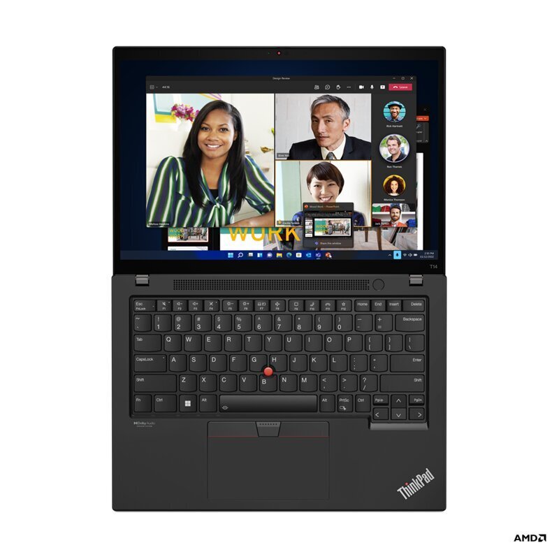 Lenovo ThinkPad T14 14 " 6650U 16 GB SSD 256 GB Windows 11 Pro cena un informācija | Portatīvie datori | 220.lv