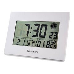 Sienas pulkstenis ar termometru Timemark cena un informācija | Pulksteņi | 220.lv