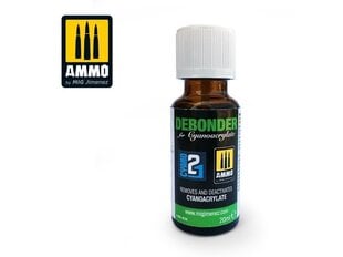 Дебондер AMMO MIG - DEBONDER FOR CYANOACRYLATE AMIG8036 цена и информация | Принадлежности для рисования, лепки | 220.lv