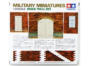  Сборная модель Tamiya - Brick Wall Set, 1/35, 35028 цена и информация | Конструкторы и кубики | 220.lv