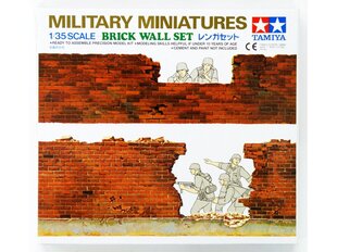  Сборная модель Tamiya - Brick Wall Set, 1/35, 35028 цена и информация | Конструкторы и кубики | 220.lv