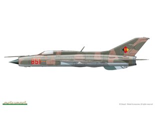 Сборная пластиковая модель Eduard - MiG-21PF ProfiPack Edition, 1/48, 8236 цена и информация | Конструкторы и кубики | 220.lv