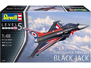 Revell - Eurofighter „Black Jack“, 1/48, 03820 cena un informācija | Konstruktori | 220.lv