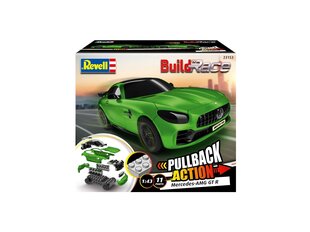 Revell - Build‘N Race-Chassis Mercedes-AMG GT R, zaļš, 1/43, 23153 cena un informācija | Konstruktori | 220.lv