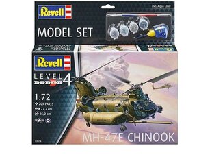 Сборная пластиковая модель Revell - CH-47D Chinook подарочный набор, 1/144, 63825 цена и информация | Kонструкторы | 220.lv