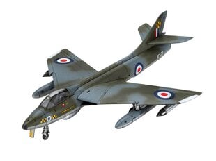 Revell - Hawker Hunter FGA.9 dāvanu komplekts, 1/144, 63833 cena un informācija | Konstruktori | 220.lv