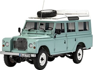 Сборная пластиковая модель Revell - Land Rover Series III подарочный набор, 1/24, 67047 цена и информация | Конструкторы и кубики | 220.lv