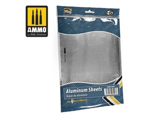 Самоклеящаяся лента AMMO MIG - ALUMINIUM SHEETS AMIG8247, 280x195 мм цена и информация | Принадлежности для рисования, лепки | 220.lv