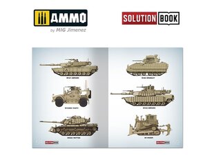 AMMO MIG - How to Paint Modern US Military Sand Scheme SOLUTION BOOK, 6512 цена и информация | Склеиваемые модели | 220.lv