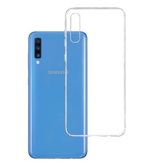 3MK CCASGA70 Case, piemērots Samsung Galaxy A70, caurspīdīgs cena un informācija | Telefonu vāciņi, maciņi | 220.lv