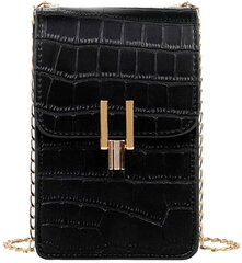 Маленькая сумочка, женский кошелек T61, черный цена и информация | Женские сумки | 220.lv