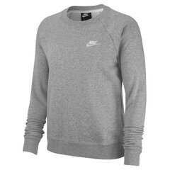 Женский свитер Nike Essentials Crew FLC BV4110 063, серый цена и информация | Спортивная одежда для женщин | 220.lv